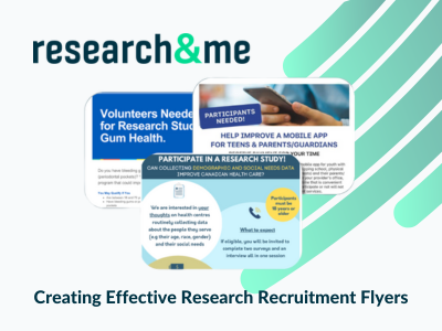 research study flyer template